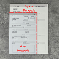 Trip Planning & Quoting Form Deskpad