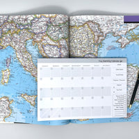 Trip Planning Calendar Form Notepad