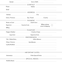 Client Form - Digital Download