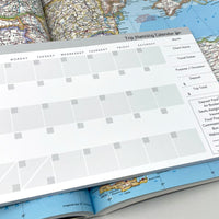 Trip Planning Calendar Form Notepad