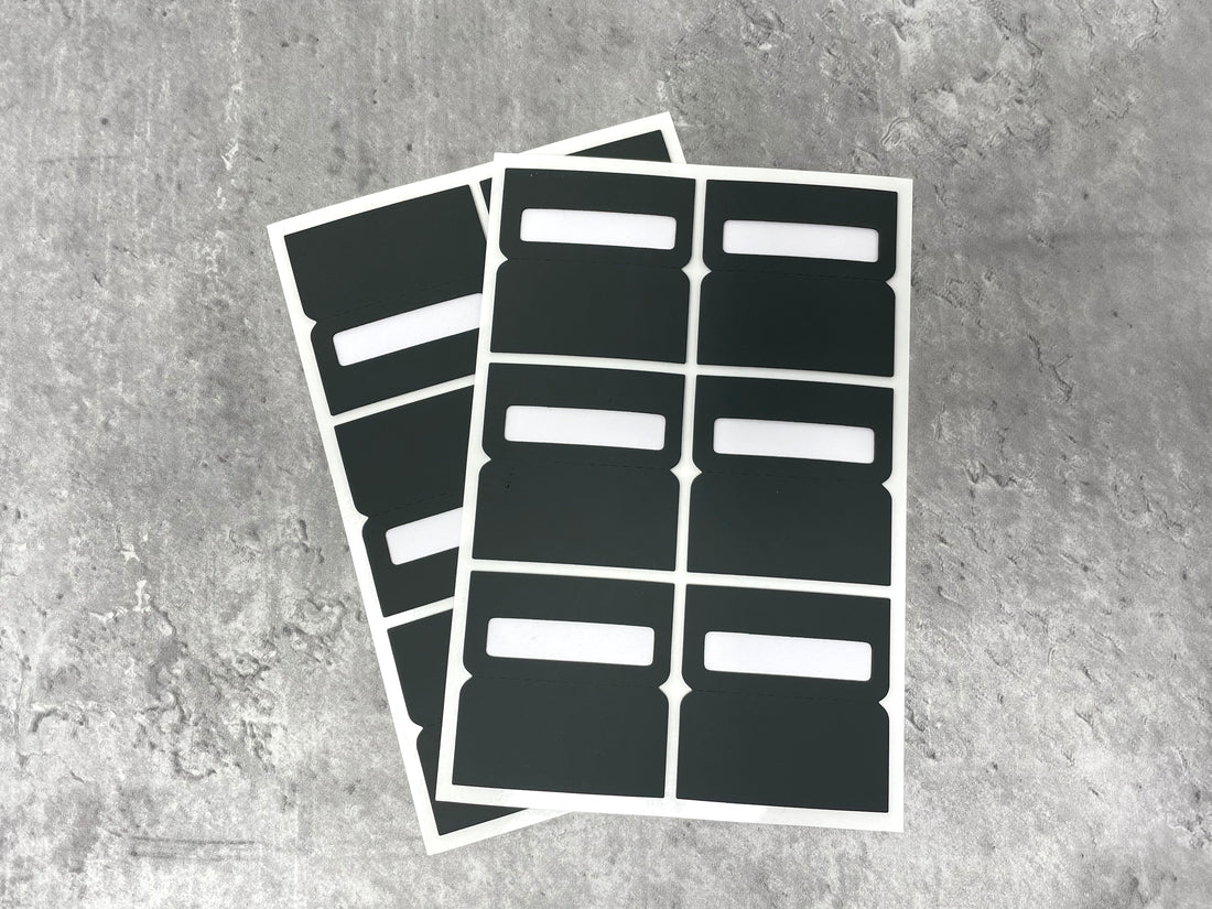 Vegan Leather Page Tabs