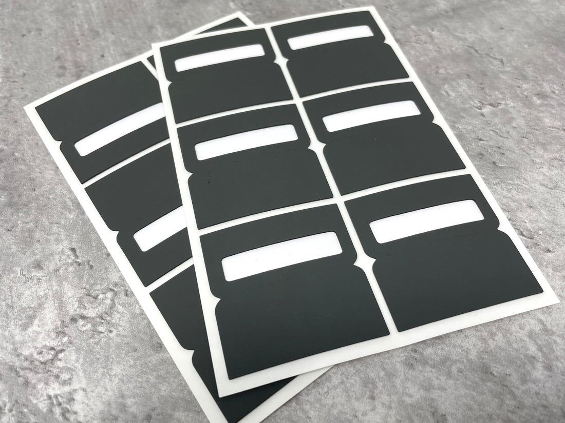 Vegan Leather Page Tabs