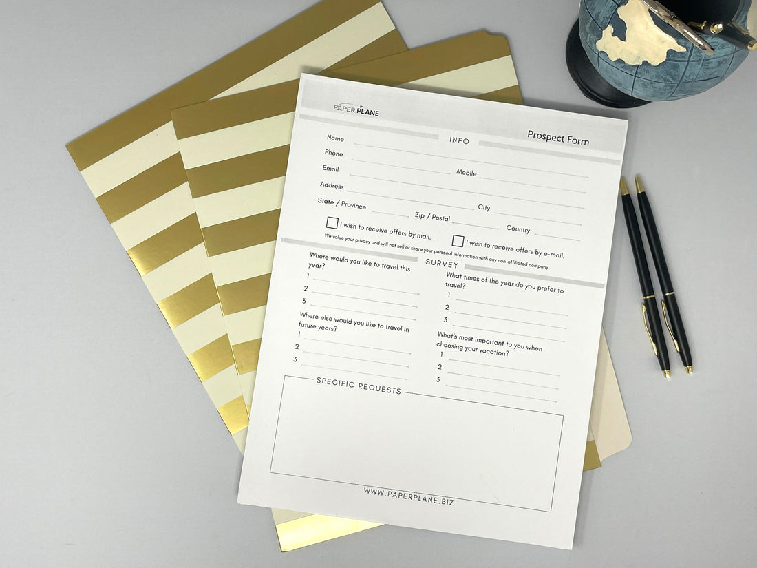 Event Prospect Form Deskpad