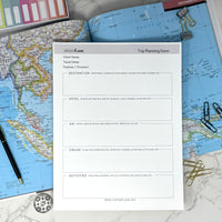 Trip Planning & Quoting Form Deskpad