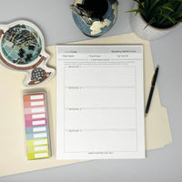 Booking & Trip Admin Form Deskpad