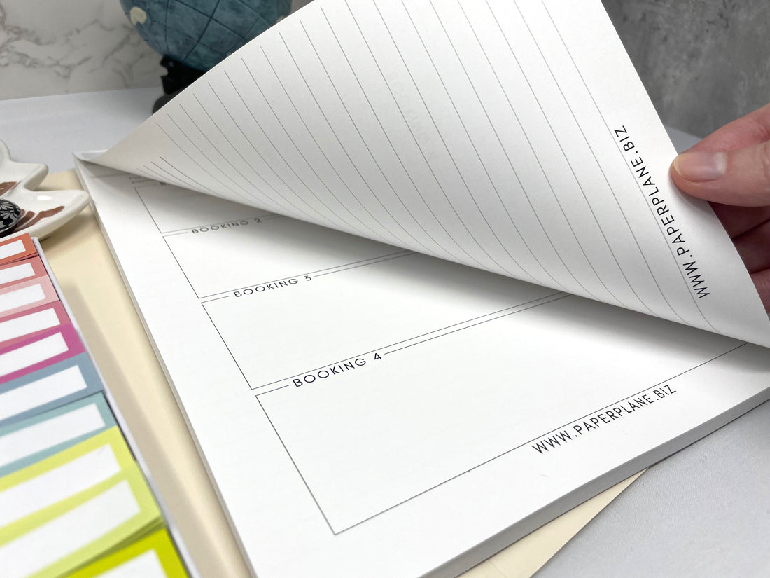 Booking & Trip Admin Form Deskpad