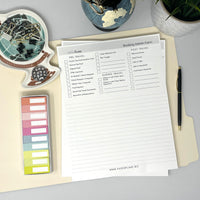 Booking & Trip Admin Form Deskpad