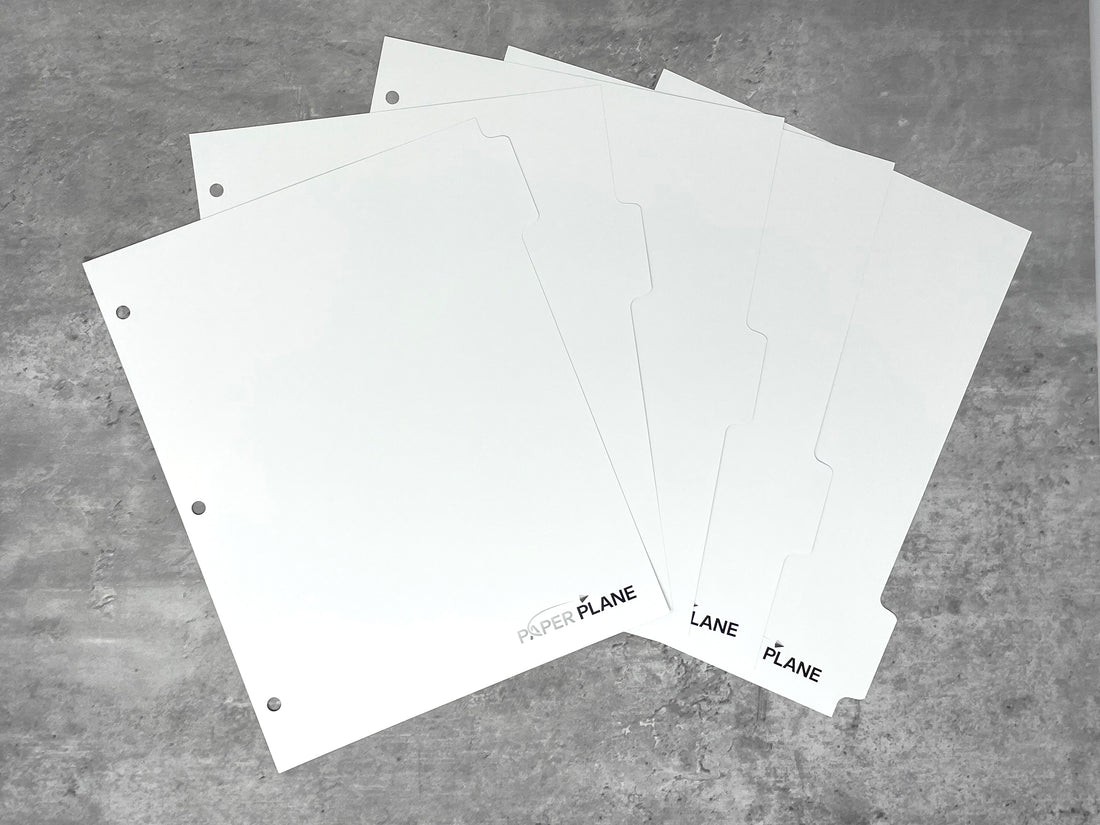 Binder Divider Tabs