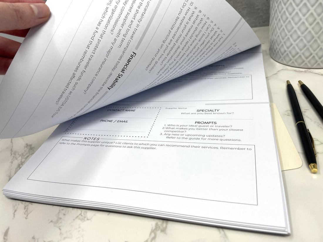 Travel Convention & Supplier Appointment Guide