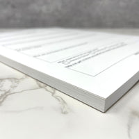 Client Interview & Intake Form Deskpad