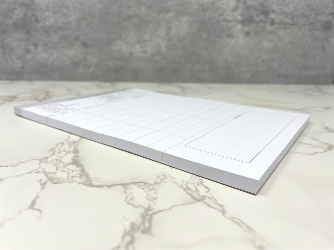 Point to Point Trip Planning Form Notepad