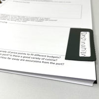 Vegan Leather Page Tabs